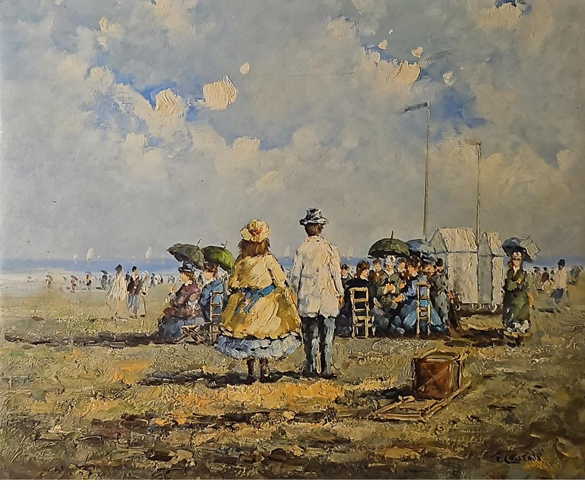 Francis Cristaux — Les Nageuses, ou Après-midi à la plage