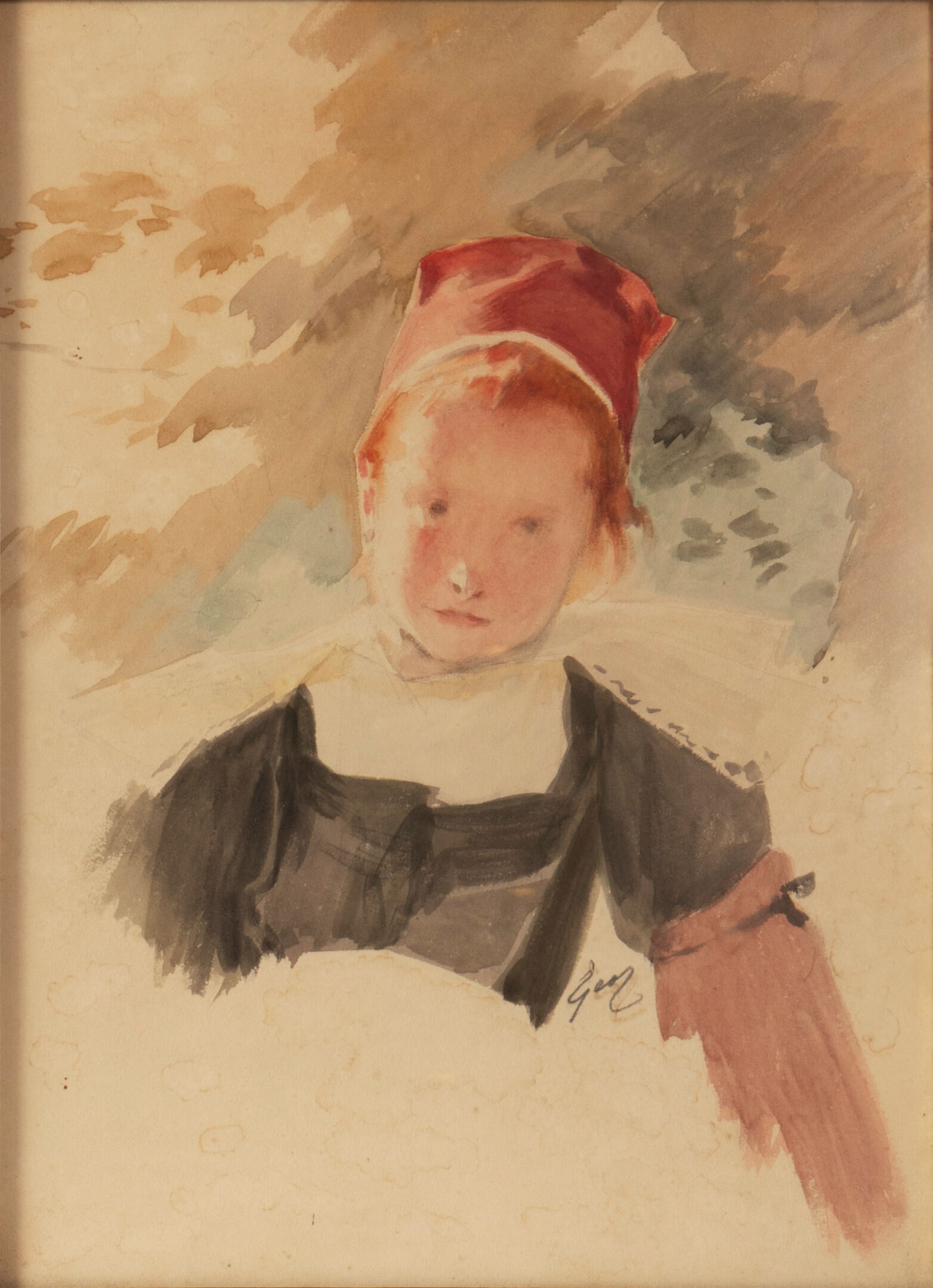Jean Geoffroy, dit Géo — Jeune Bretonne à la coiffe