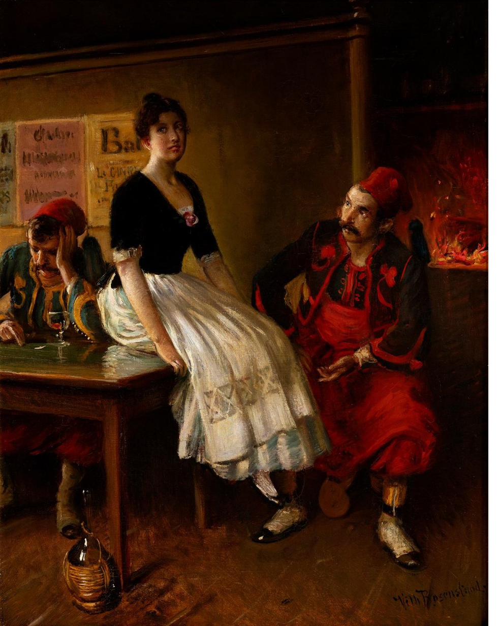 Vilhelm Jacob Rosenstand — Zouaves à la taverne